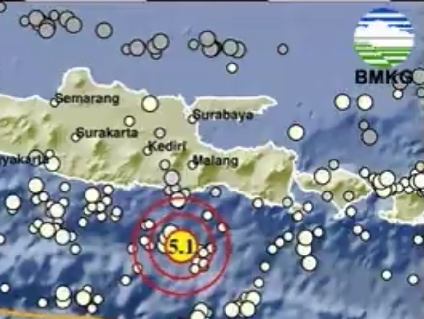 Pada Selasa, Mei 2024 Terjadi di Malang Tak Berpotensi Tsunami