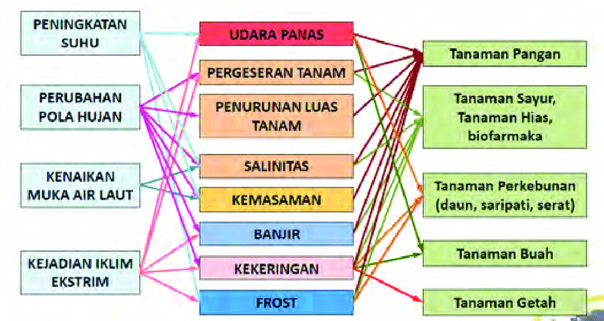 Analisis Dampak Perubahan Iklim pada Sektor Pertanian di Indonesia