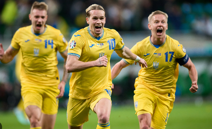 Mykhailo Mudryk Sends Ukraine To Euro 2024