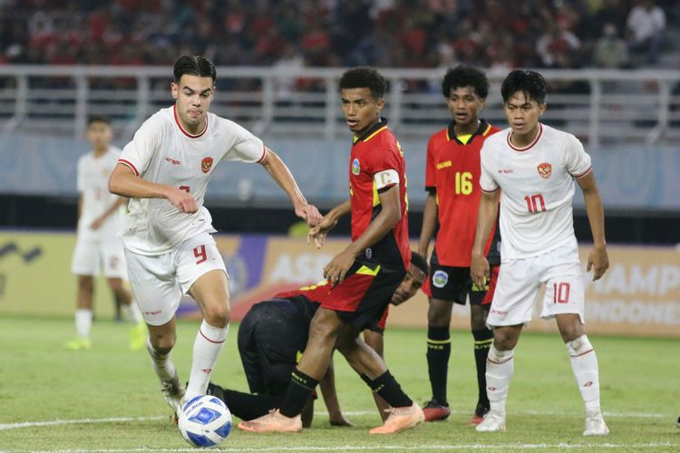 Indonesia vs Timor Leste U-19 Garuda Muda Berpesta Gol di Laga Pembuka