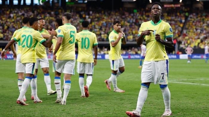 Hasil Copa America 2024 Brasil Vs Kolombia 1-1