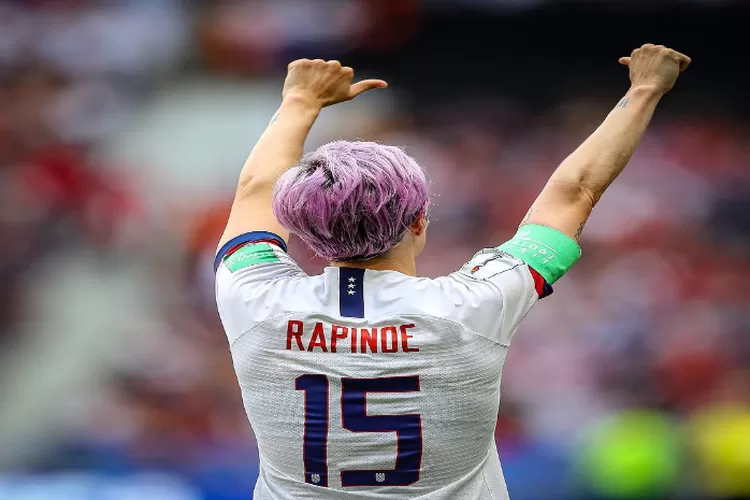 Gol Brilian Megan Rapinoe