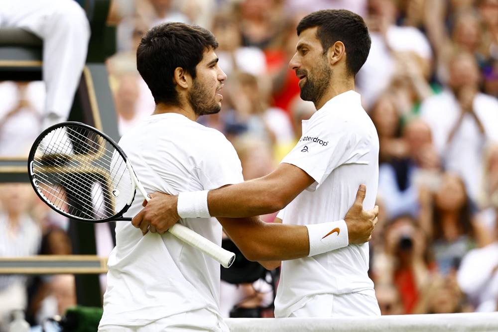 Novak Djokovic dan Carlos Alcaraz Bertarung untuk Gelar Juara