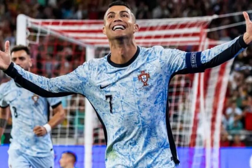 Cristiano Ronaldo Cetak Gol Ke-800 dalam Karier