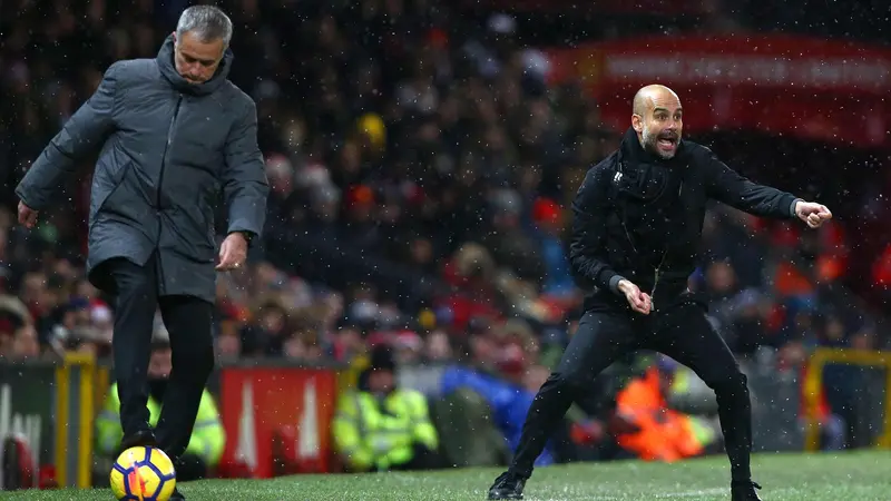 Respons Pep Guardiola Terhadap Sindiran Jose Mourinho: Itu Cuma Lelucon