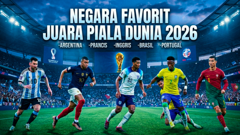 Negara Yang Akan Menjadi Favorite Piala Dunia 2026 , Siapakah Yang Siap Untuk Angkat Trofi ?