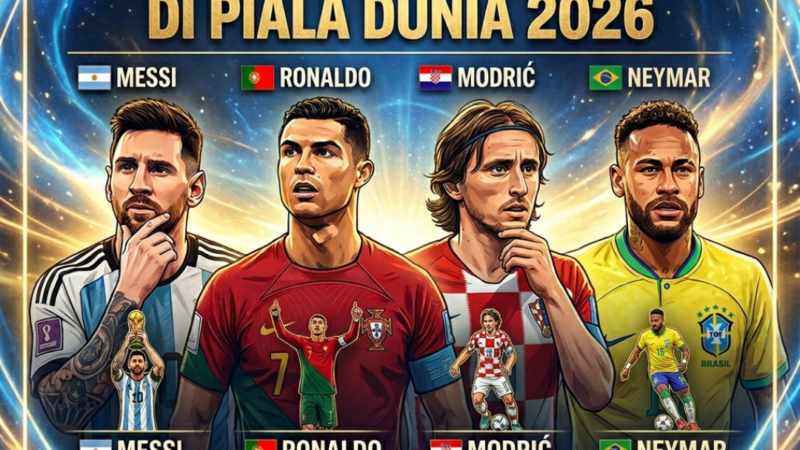 Piala Dunia 2026 Bisa Jadi Panggung Terakhir Para Legenda Sepak Bola