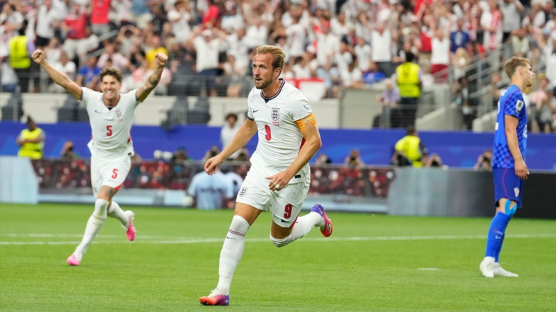 Hasil Pertandingan Piala Dunia 2026 Inggris vs Kroasia : Harry Kane Membawa Inggris Menang dengan skor meyakinkan