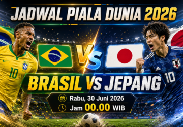 Prediksi Susunan Starting XI Brasil vs Jepang di Babak 32 Besar Piala Dunia 2026