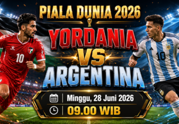 Prediksi Yordania vs Argentina Grup J Piala Dunia 2026